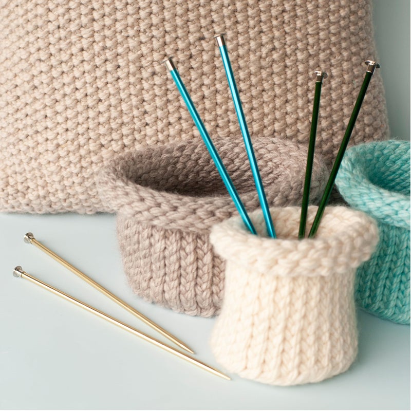 Boye 3216327010M Aluminum Straight Knitting Needles Set, US Size 10, 10" L, 2pcs - Image 5